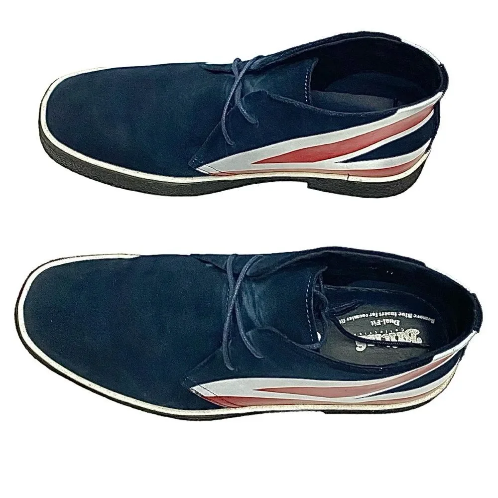 British Walkers Playboy Union Jack Chukka Boots Men’s Size 11 M/W | Multicolor